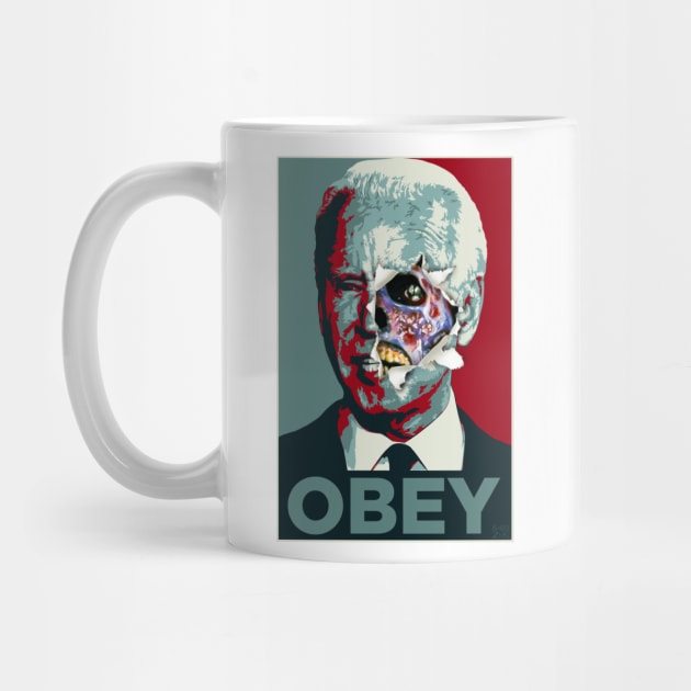 Obey Biden by Bobby Zeik Art